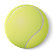 Tennis Ball Button