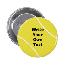 Tennis Ball Button