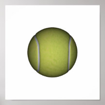 Tennis Ball by SRF Poster