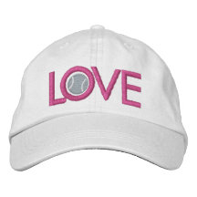 Tennis Ball Embroidered Hats