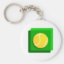 Tennis Ball Key Chain