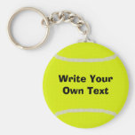 Tennis Ball Keychain