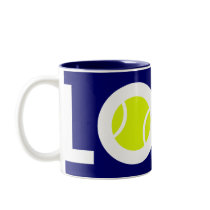 Tennis Ball Coffee Mugs