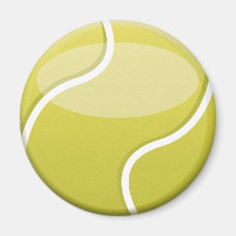 Tennis Ball Refrigerator Magnets