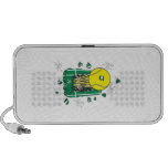 tennis ball ripping thru iPhone speakers