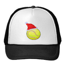 Tennis Ball (Santa Hat)