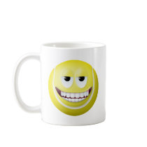 Tennis Ball Smiley Face 2 Mug