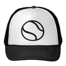 Tennis ball trucker hats