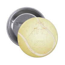 tennis ball vintage buttons