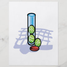 Tennis Balls Full Color Flyer