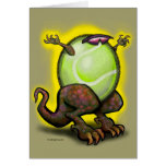 Tennis Beast Greeting Cards