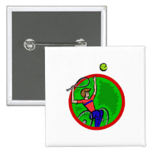 Tennis Boy Wheelchair Button