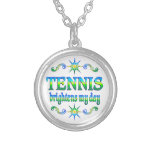 Tennis Brightens Custom Necklace
