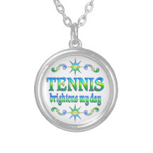 Tennis Brightens Custom Necklace