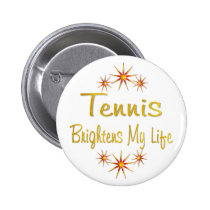 TENNIS Brightens My Life buttons