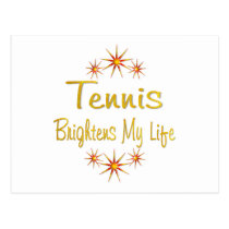 TENNIS Brightens My Life postcards