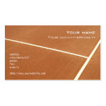 "Tennis" business card