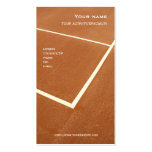 "Tennis" business card