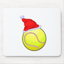 Tennis Christmas Mouse Pads