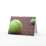 Tennis Clay Court Card