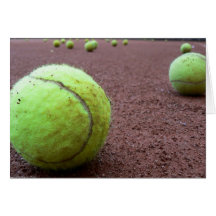 Tennis Clay Court Card