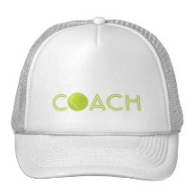 Tennis Coach hat