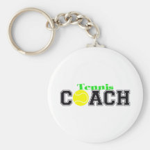 Tennis Coach Keychains