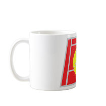 tennis court icon mug