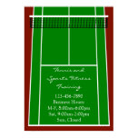 Tennis Court Layout Graphic posters