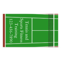 Tennis Court Layout Graphic Stickers