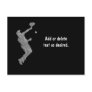 Tennis Design to celebrate tennis Post Cards