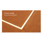 "Tennis" double-face business card