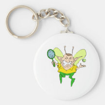Tennis Fairy Key Chain