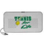tennis for life text design speakers