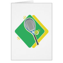 Tennis Greeting Cards