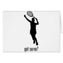 Tennis Greeting Cards