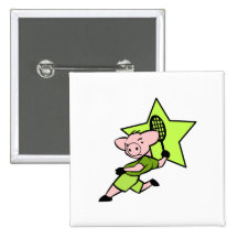 Tennis Hog Buttons