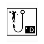 Tennis Hooked Post Cards