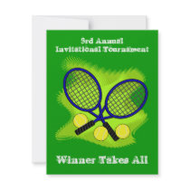 Tennis Invitations
