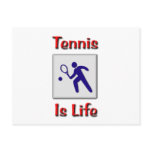 Tennis Is Life Post Cards