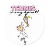 Tennis is My  Sport Stickers