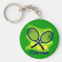 Tennis Key Chain