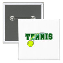 Tennis Logo Pin