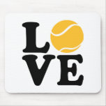 Tennis love mouse pads