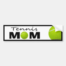 Tennis Mom Bumper Sticker