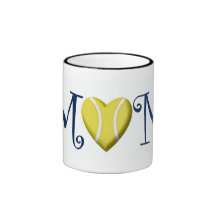 Tennis Mom, Navy Mug
