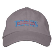 Tennis Name Drop Embroidered Hat
