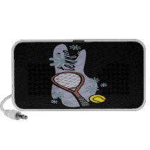 Tennis Notebook Speakers