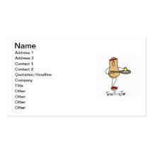 Tennis Nut T-shirts and GIfts Business Cards
