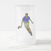 TENNIS PLAYER COFFEE MUG